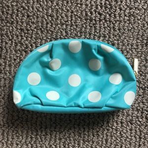 Bath and Body Works Polka Dot Makeup Bag